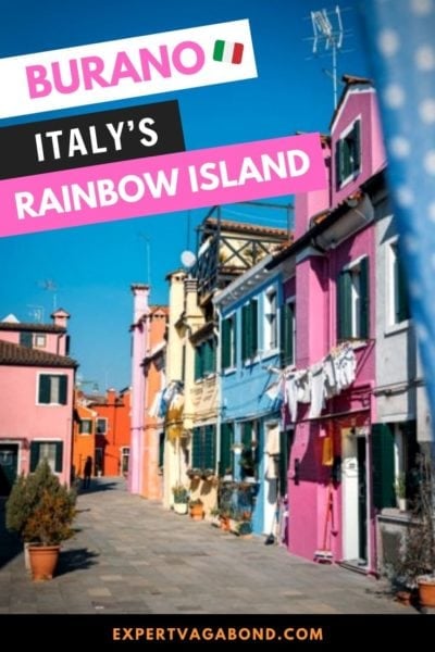 Getting Lost On Burano: Italy's Rainbow Island #Italy #Burano
