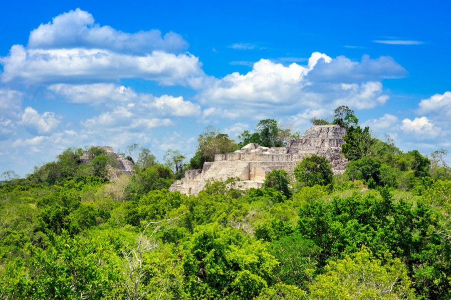 Calakmul Ruins Mexico