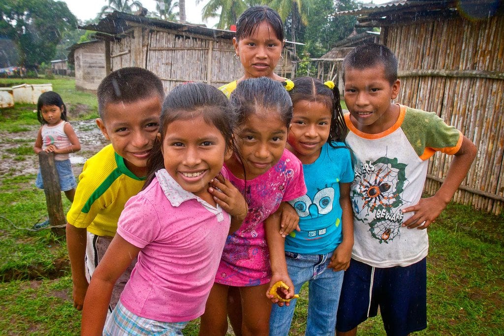 Wounaan Children Darien Gap Panama