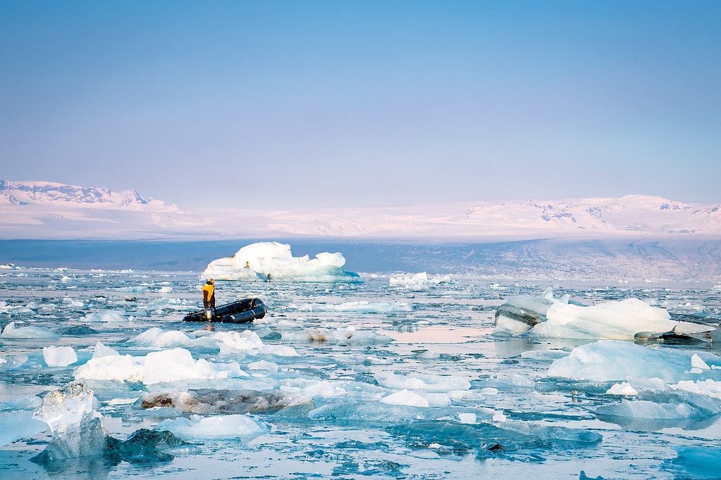 Boat Tours on the Lagoon Jokulsarlon Iceland boat tours