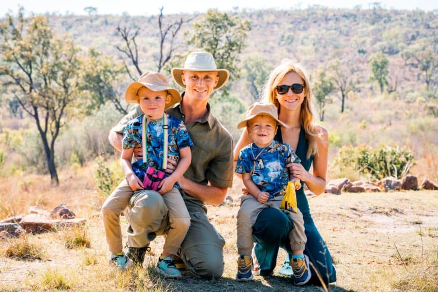 The Karsten Family in Africa