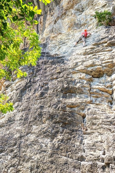 Climbing with PrAna Gear Rock Climbing Prana