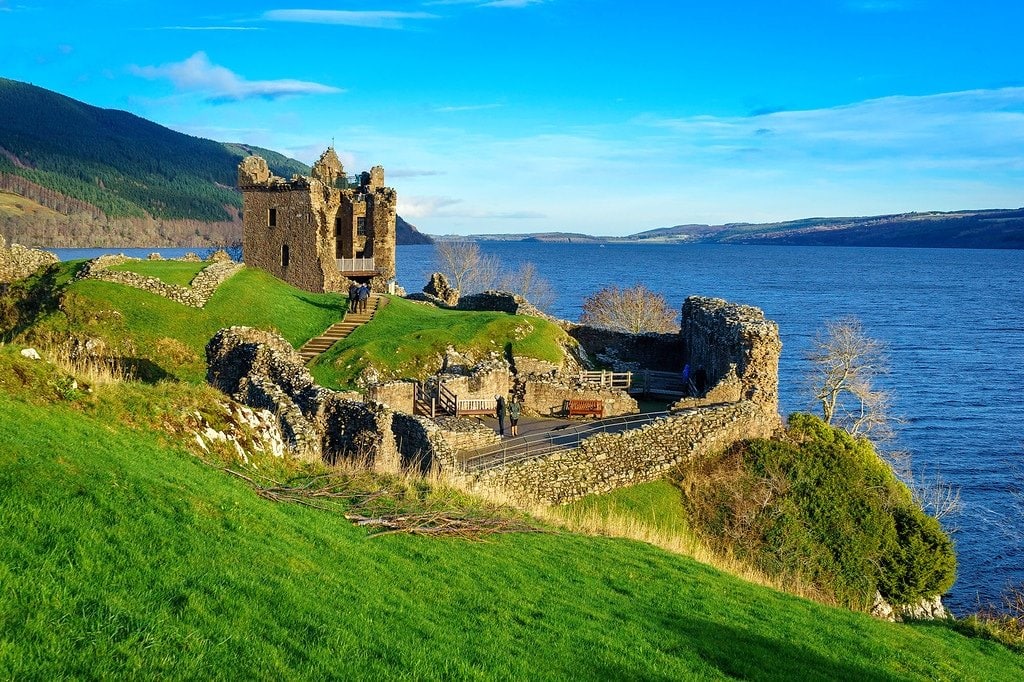 Urquhart Castle Ruins Urquhart Castle Highlands