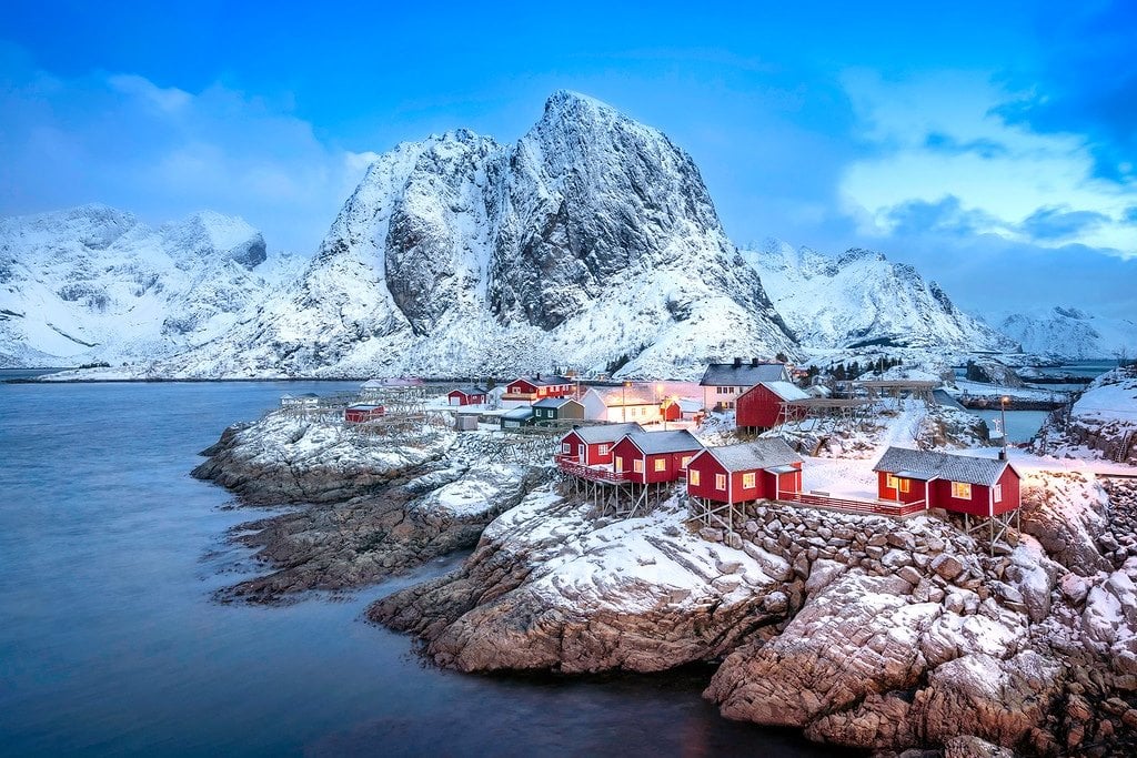 Eliassen Rorbuer Cabins on Hamnoy Hamnoy Lofoten Islands