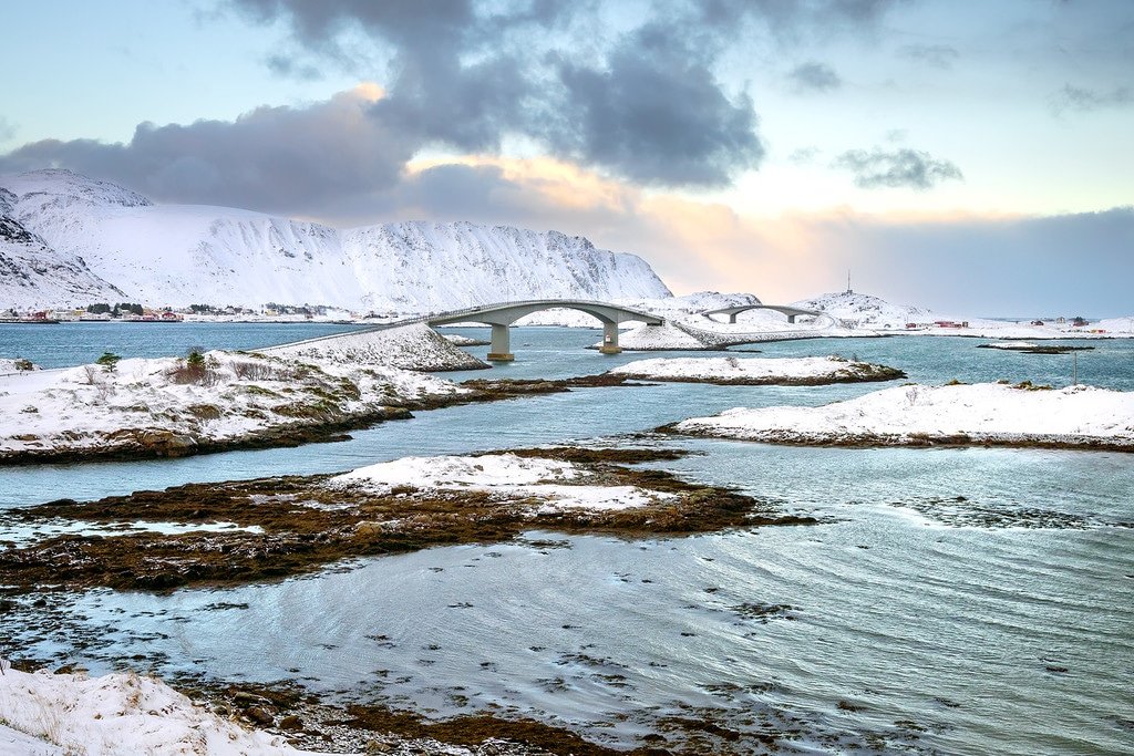 Connected by Bridges Lofoten Islands Bridge