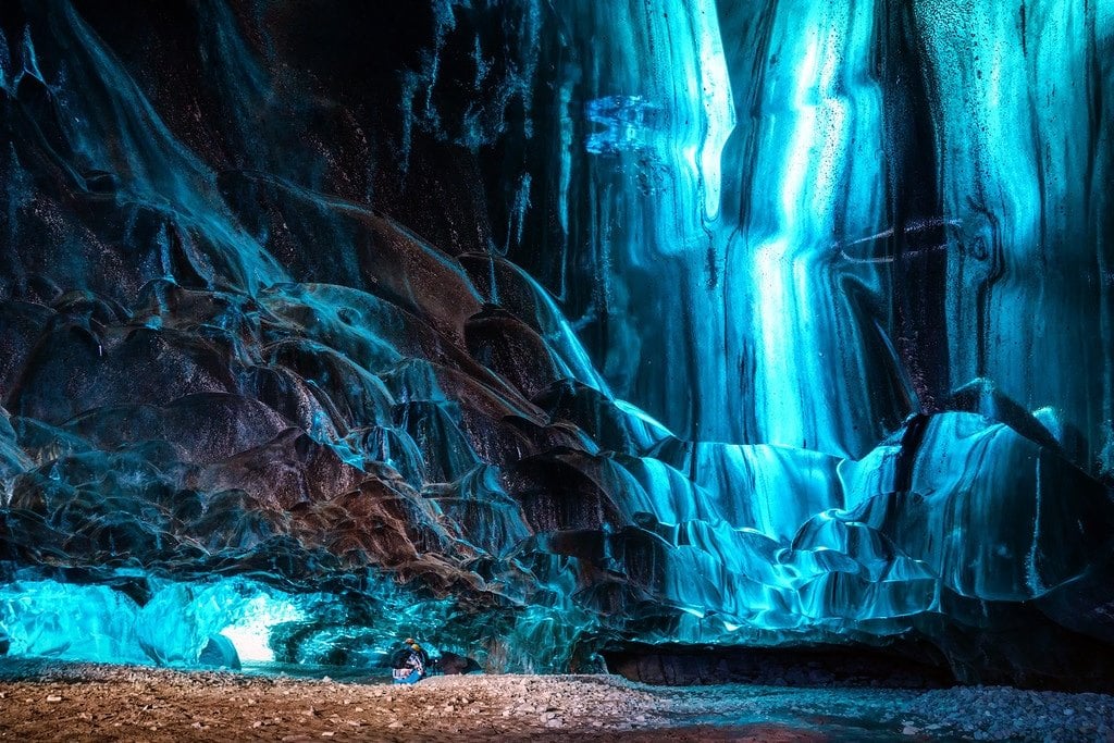 Northern Lights Ice Cave Ice Caves in Iceland