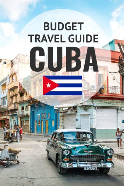 My ultimate budget travel guide to Cuba! Learn about things to do, where to stay, how much it costs, and more.