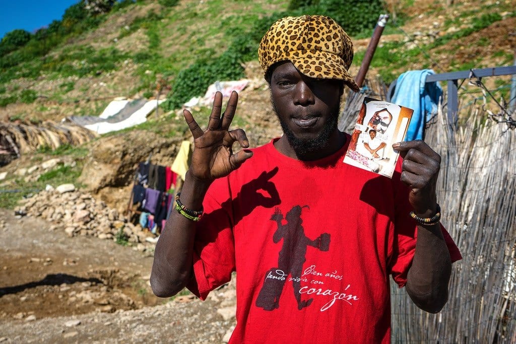 Ella is one of many cave gypsies from Senegal Sacromonte Gypsy from Senegal