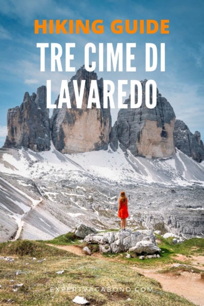 Tips for hiking one of Italy's most beautiful loop trails, Tre Cime in the Dolomites!