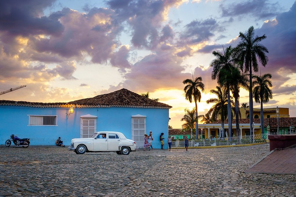 Sunset From Casa de Musica Casa de Musica Trinidad