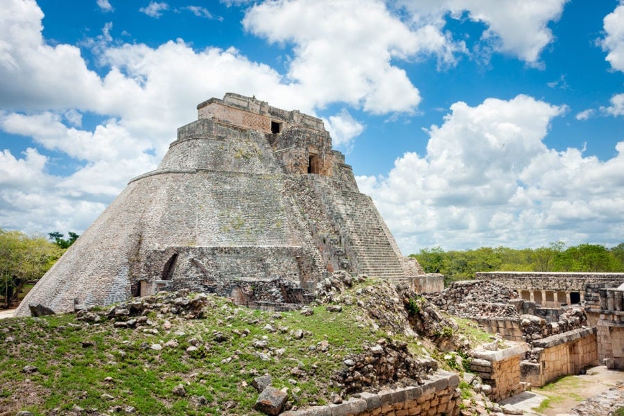 Uxmal Ruins in Mexico