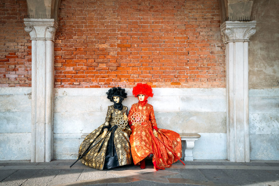 Extravagant Costumes in Venice