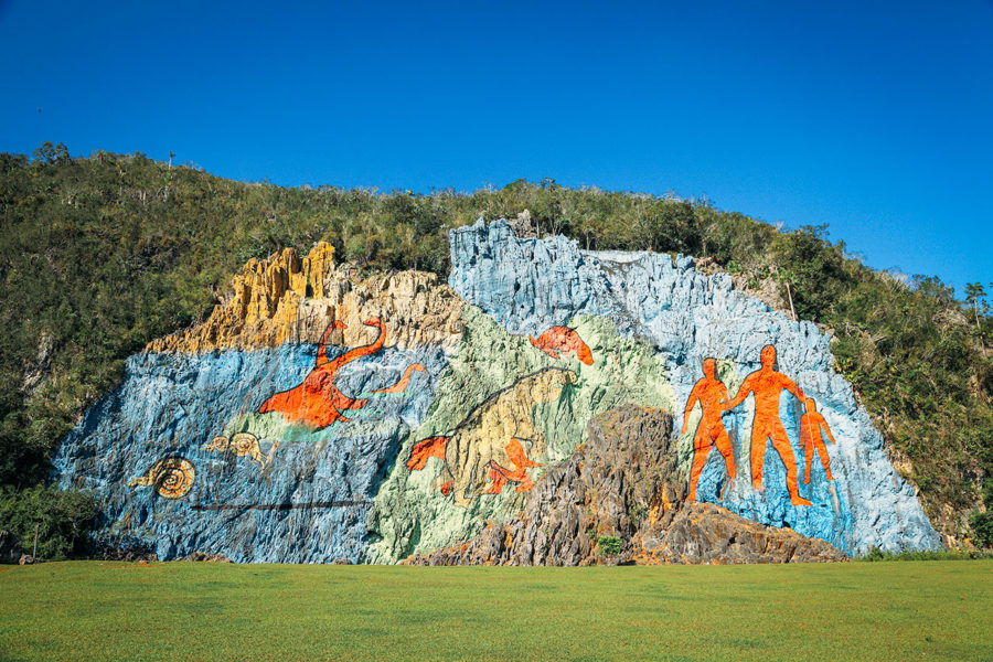 Mural de la Prehistoria in Vinales