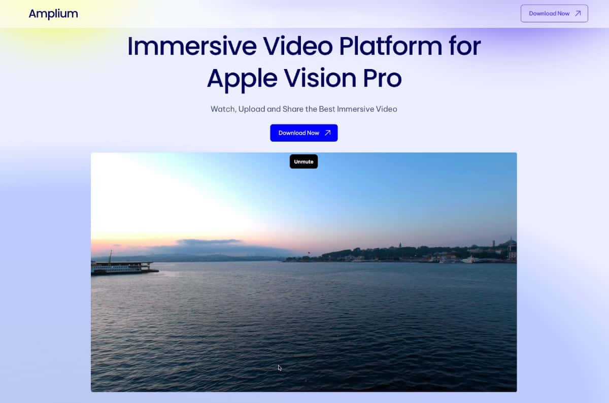 The Amplium VR 3D Video App
